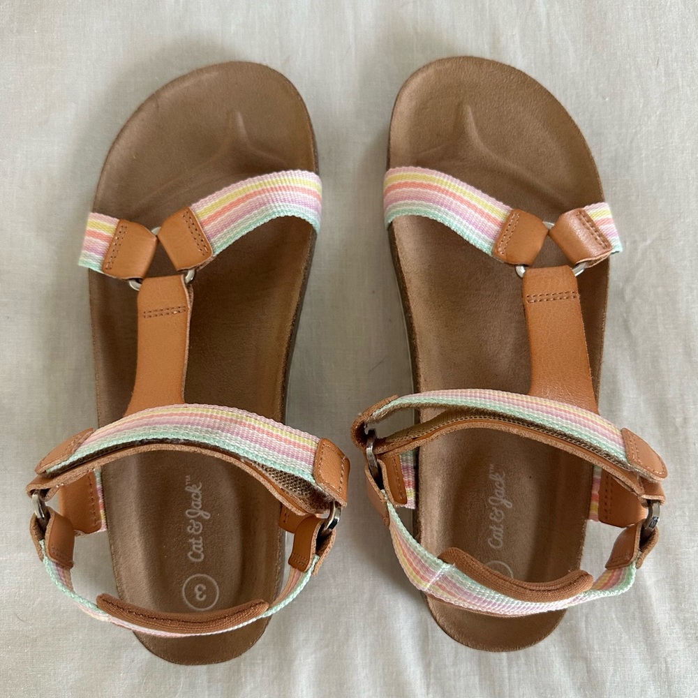 Girls’ Cat and Jack Velcro Sandals
